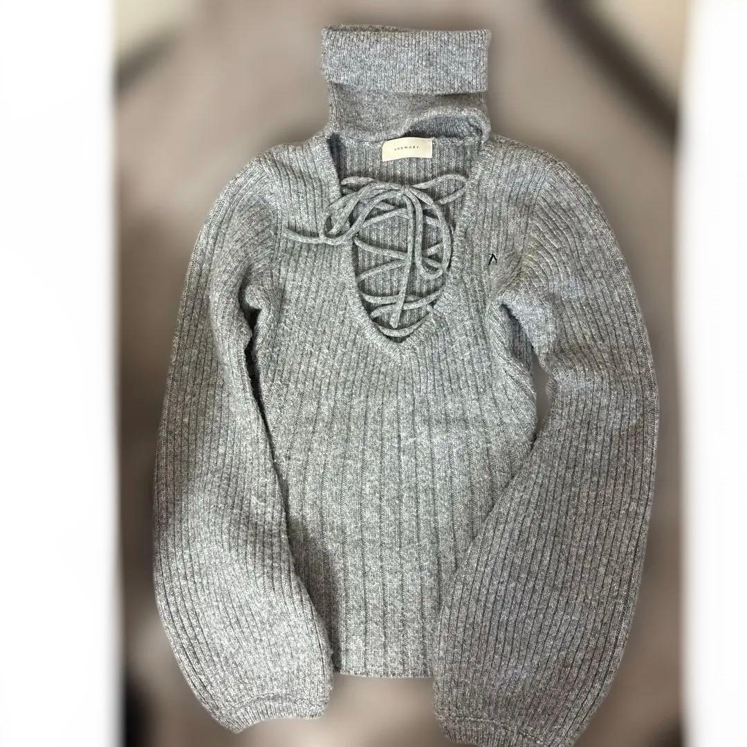 トップス andmary Lulu set tops gray