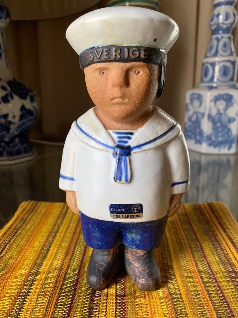 リサラーソン　ビンテージ1970年代・激可愛い水兵さん！