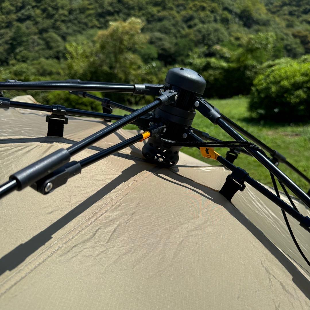 「骨組み破損」DODライダーズバイクインテント　 ワンタッチ 大きな前室