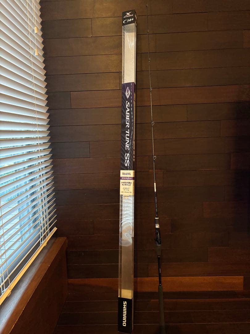 シマノ　サーベルチューンSABER TUNE SS B66ML タチウオジギング
