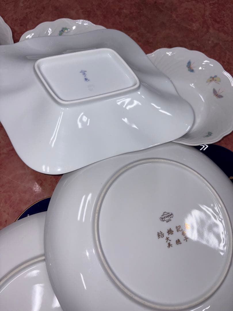YP0206 深川製磁　食器まとめ売り　皿　小皿　中鉢　大皿　箸置き　有田焼