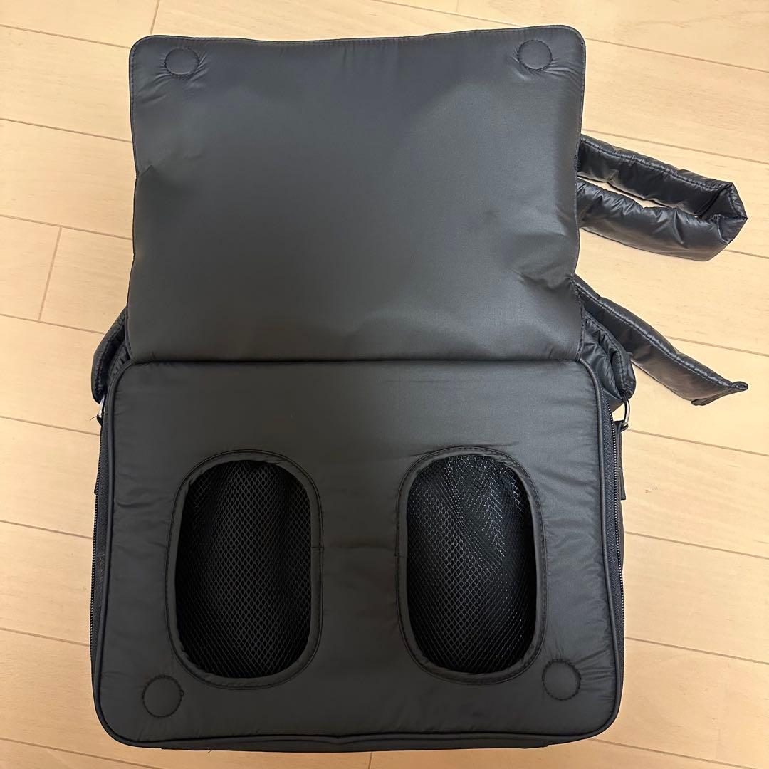 calin カラン　マザーズバッグ　ブラック