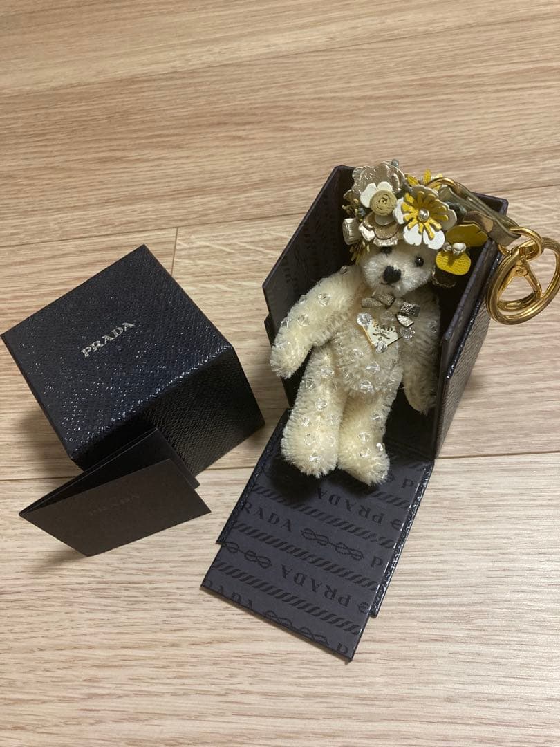 ♡プラダベアキーホルダー　♡
