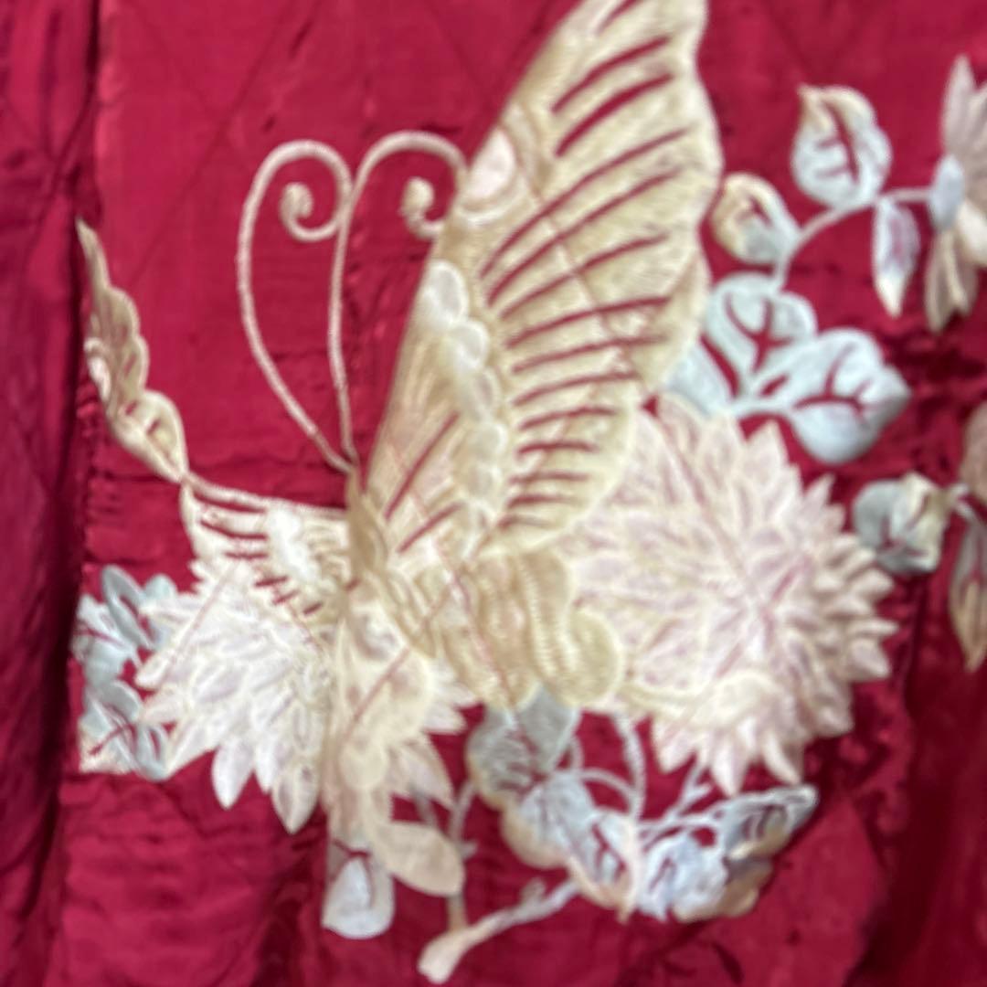 ハリウッドランチマーケット　スカジャン　リバーシブル　ブルーブルー　東洋