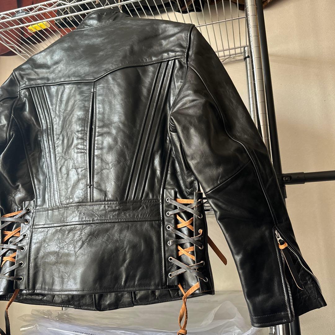 1930年代復刻 SAN MATEOピーターズ型茶芯ホースハイド 1.3mm L