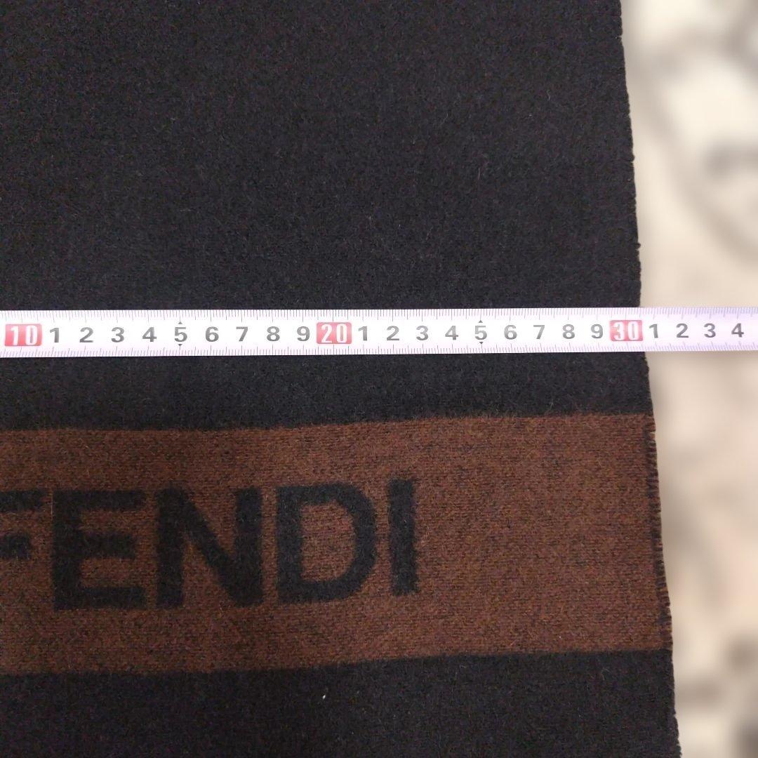 FENDI マフラー ブラック