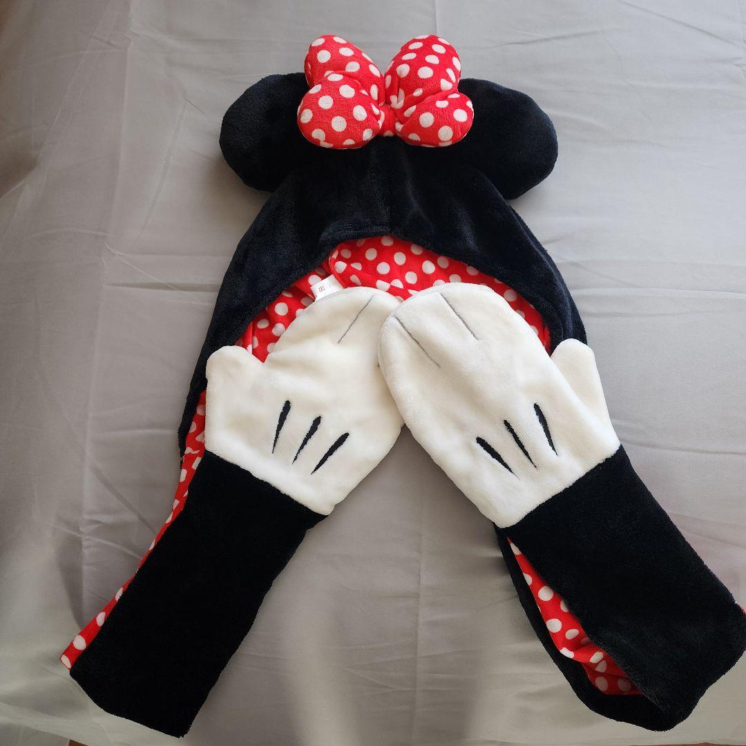 ディズニー ミニーマフラーキャップ ファンキャップ