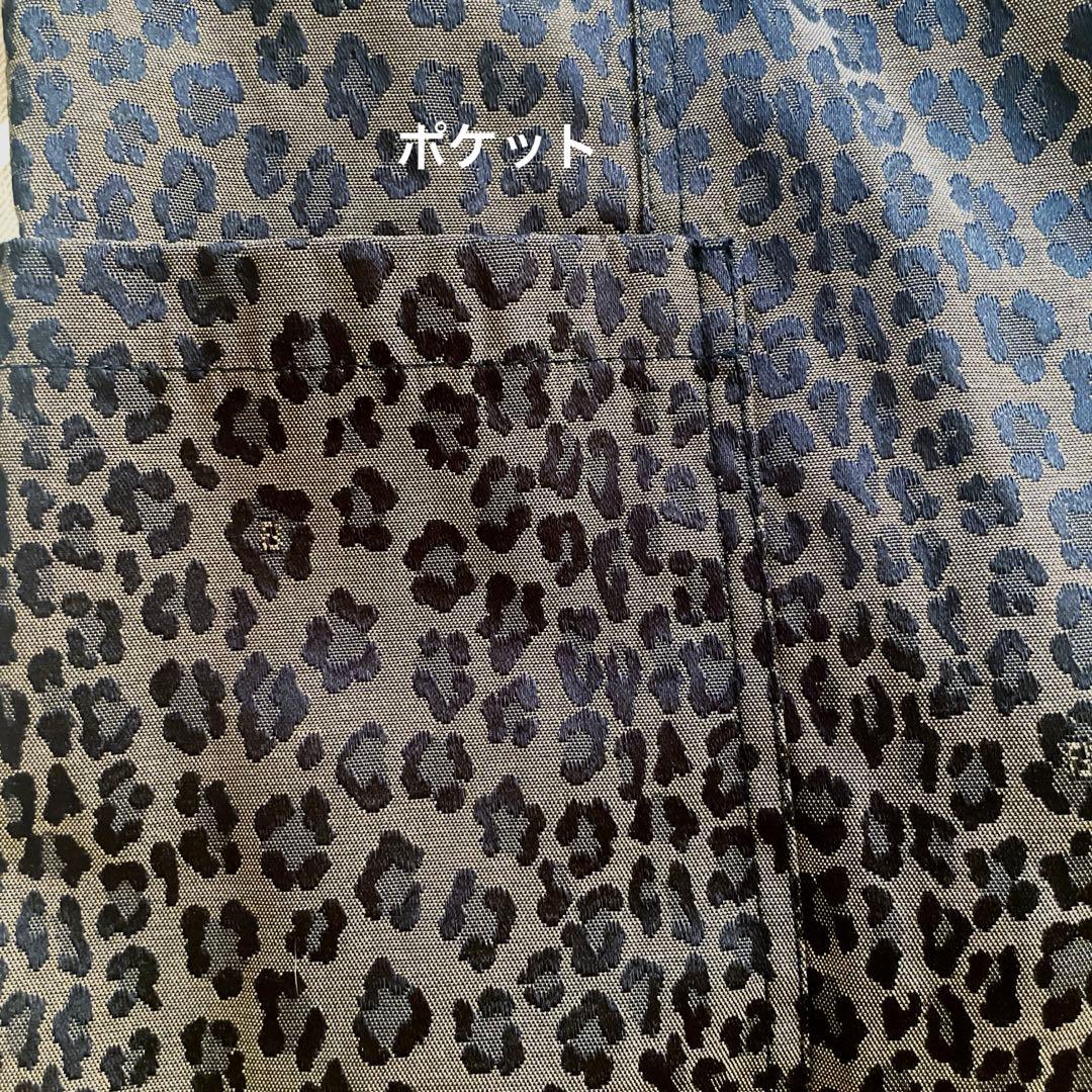 FENDIレオパード柄ジャケット