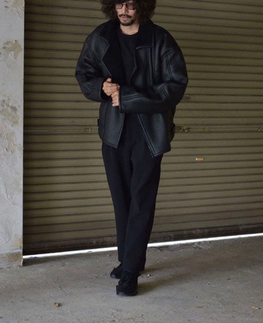 最終値下ssstein 別注OVERSIZED MOUTON レザー