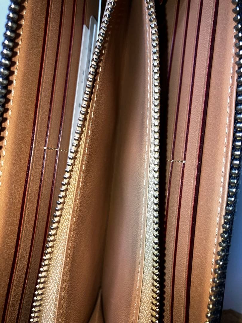 GANZO / CORDOVAN ラウンドファスナー長財布