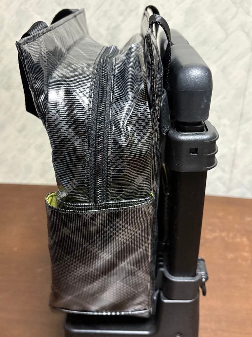 【美品】SWANYチェック柄 キャリーケース　美品　23年製　スワニー