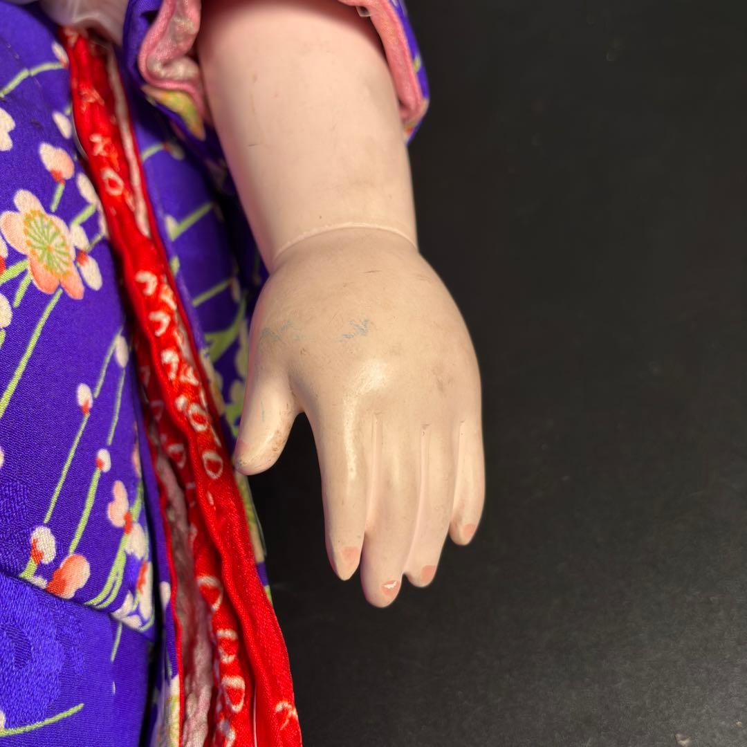 大正 京都 丸平 大木平蔵 市松人形 53cm 日本人形 女の子