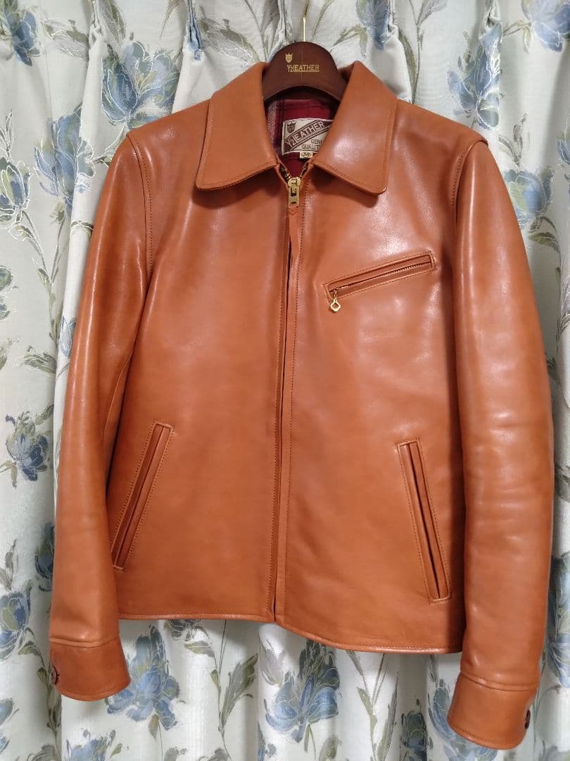 Y2 LEATHER(ワイツーレザー）HVR-42　ホースシングルライダース