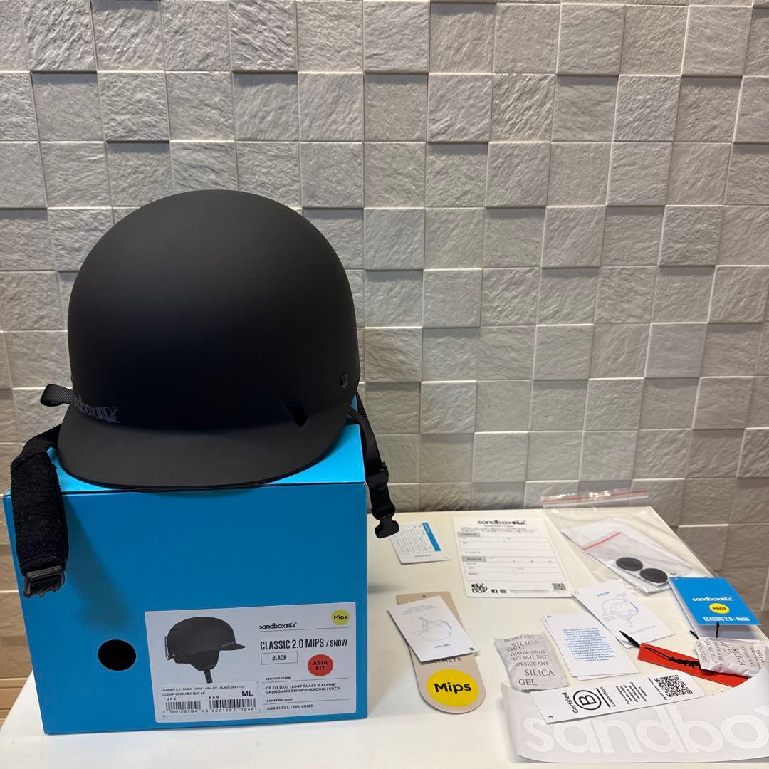 サンドボックス クラシック2.0MIPSブラックアジアンフィット