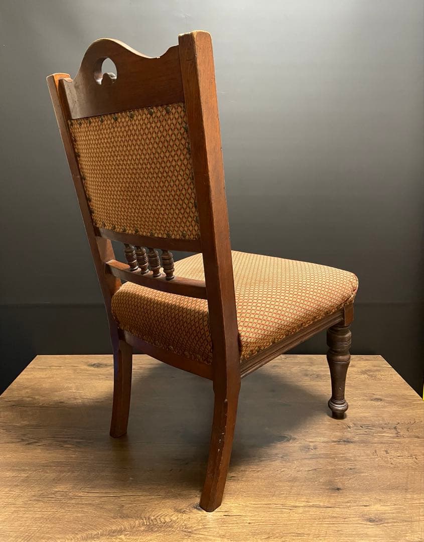 1920年代　英国アンティークチェア　オークチェア