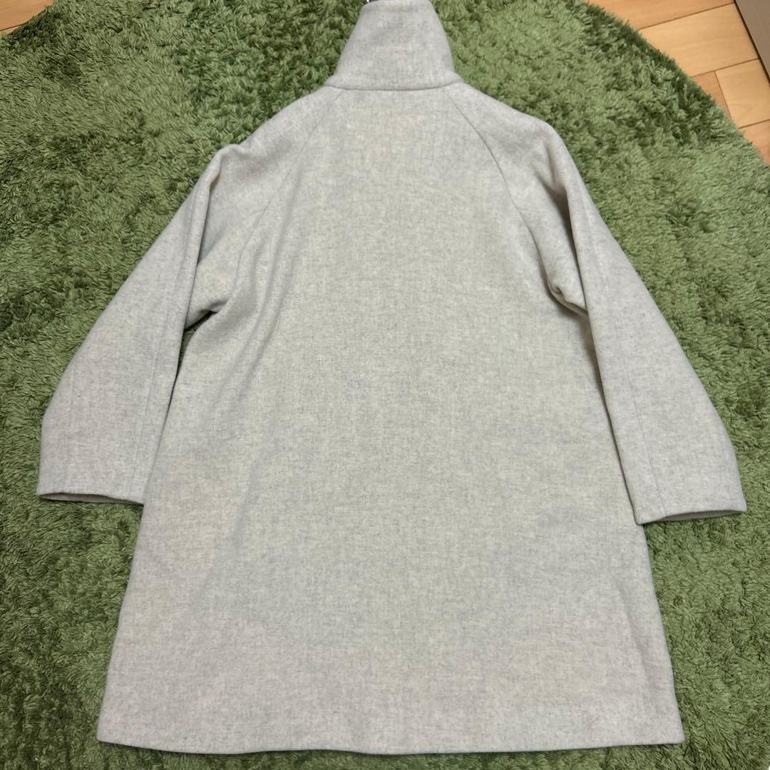 新品　SHIPS any: カシミヤ ミックス スタンドカラー ミドル コート