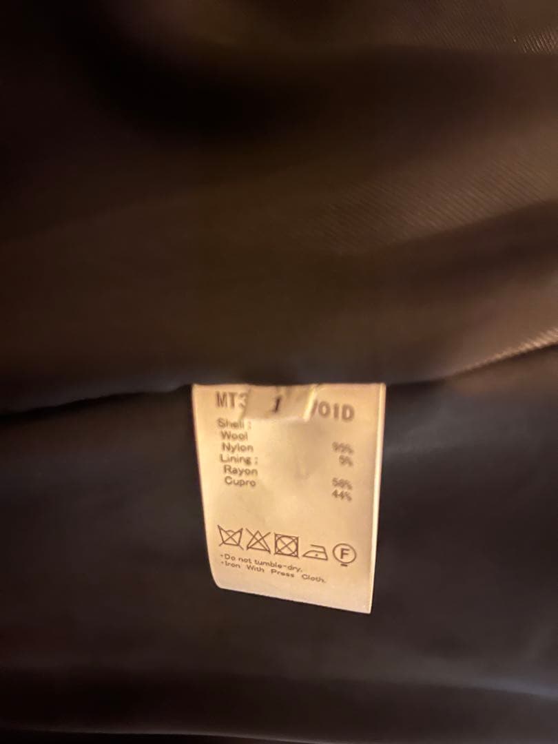 MAATEE&SONS FRENCH KARSEY COAT サイズ1
