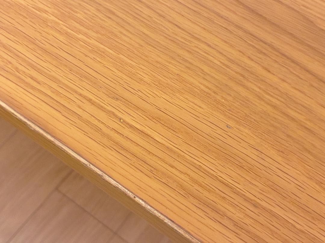 無印良品 木製 折りたたみテーブル オーク材 突板 デスク 幅120cm