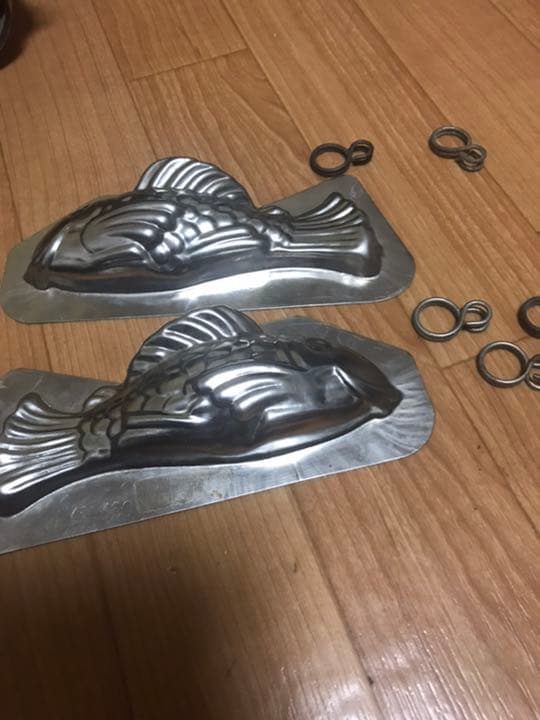 チョコレートモールド　マトファーポアソンダブリル魚チョコ型ヴィンテージ マトファ