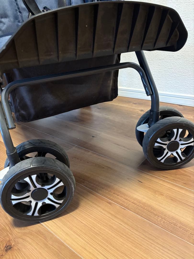 KATOJI ネイビー 折りたたみ式ベビーカー