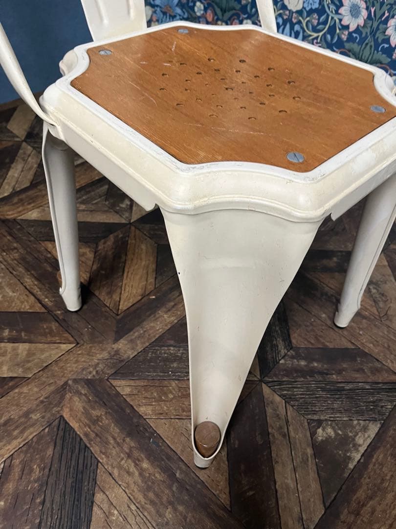 関家具 ① クラッシュゲート インダストリアル スタッキングチェア 椅子