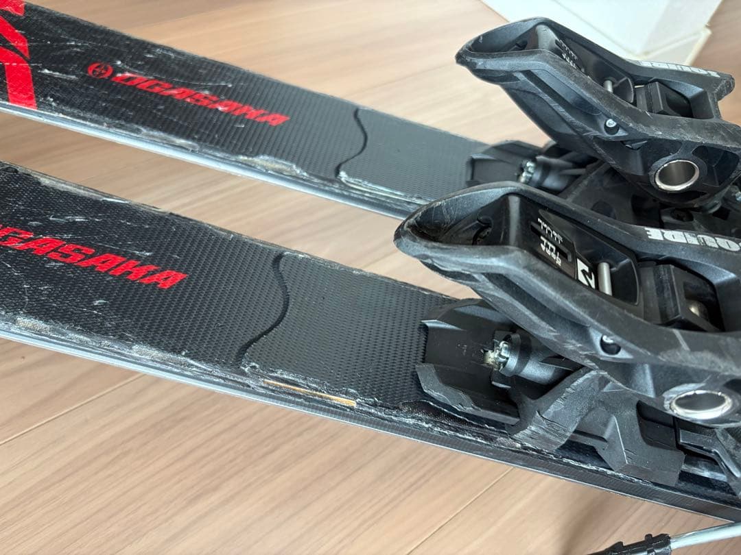 ★お洒落・デモ★オガサカ　スキー板　KS-GP 160cm SAJ 技術選