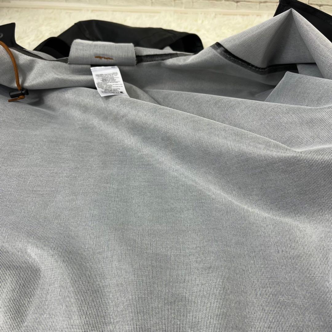 Carhartt メンズ ミッドウェイト 防水 レインストームコート L 黒