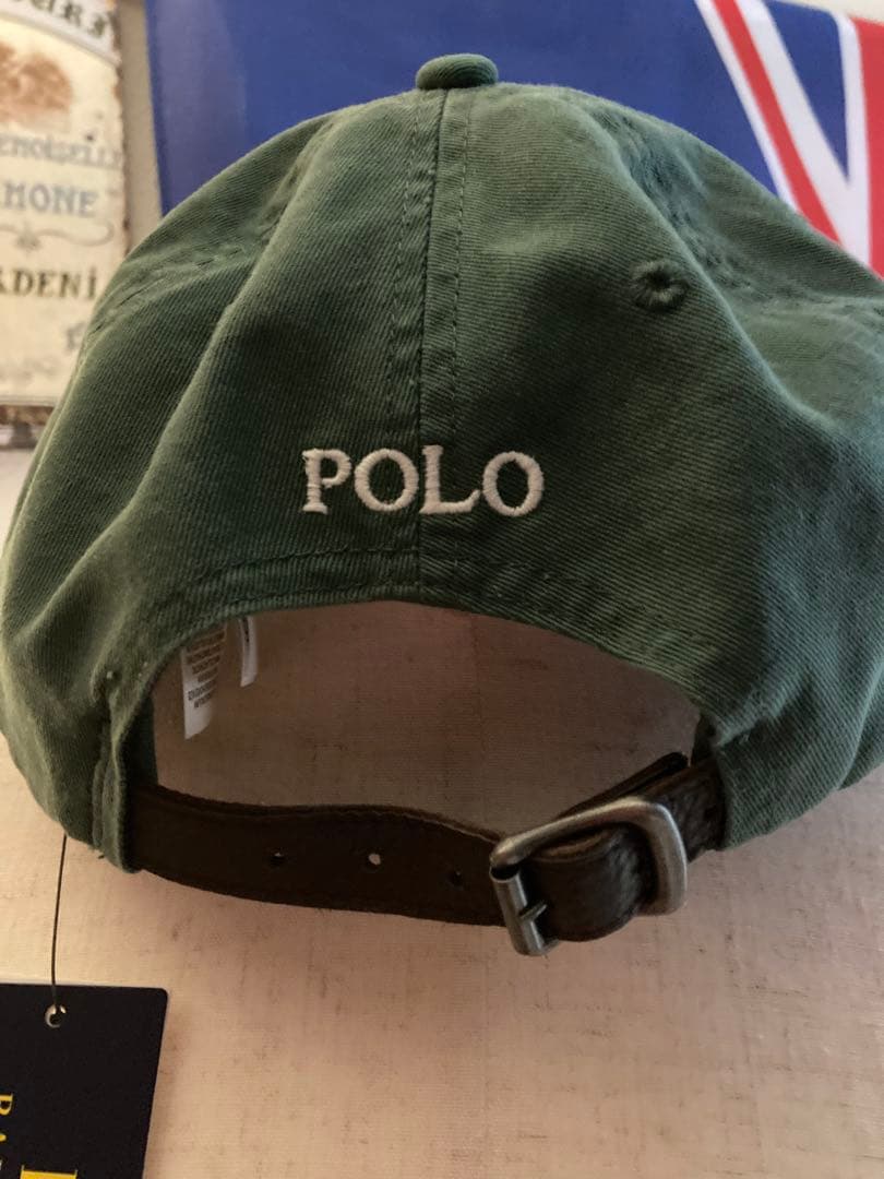 ポロラルフローレン　Big Pony ツイル　ボールキャップ　男女共用