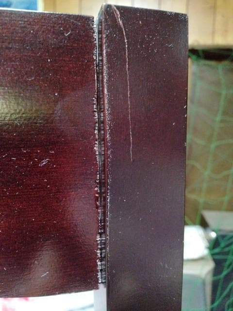 木製スタンド　150cm　簡易組み立て式　ヒートンから床まで142cm