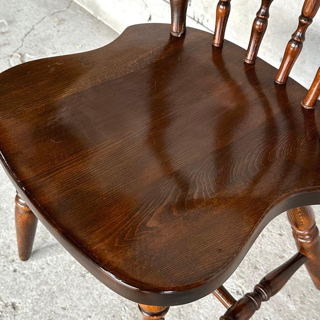 ✿飛騨産業✿ キツツキ ウィンザーチェア ダイニングチェア 木製 ヴィンテージ