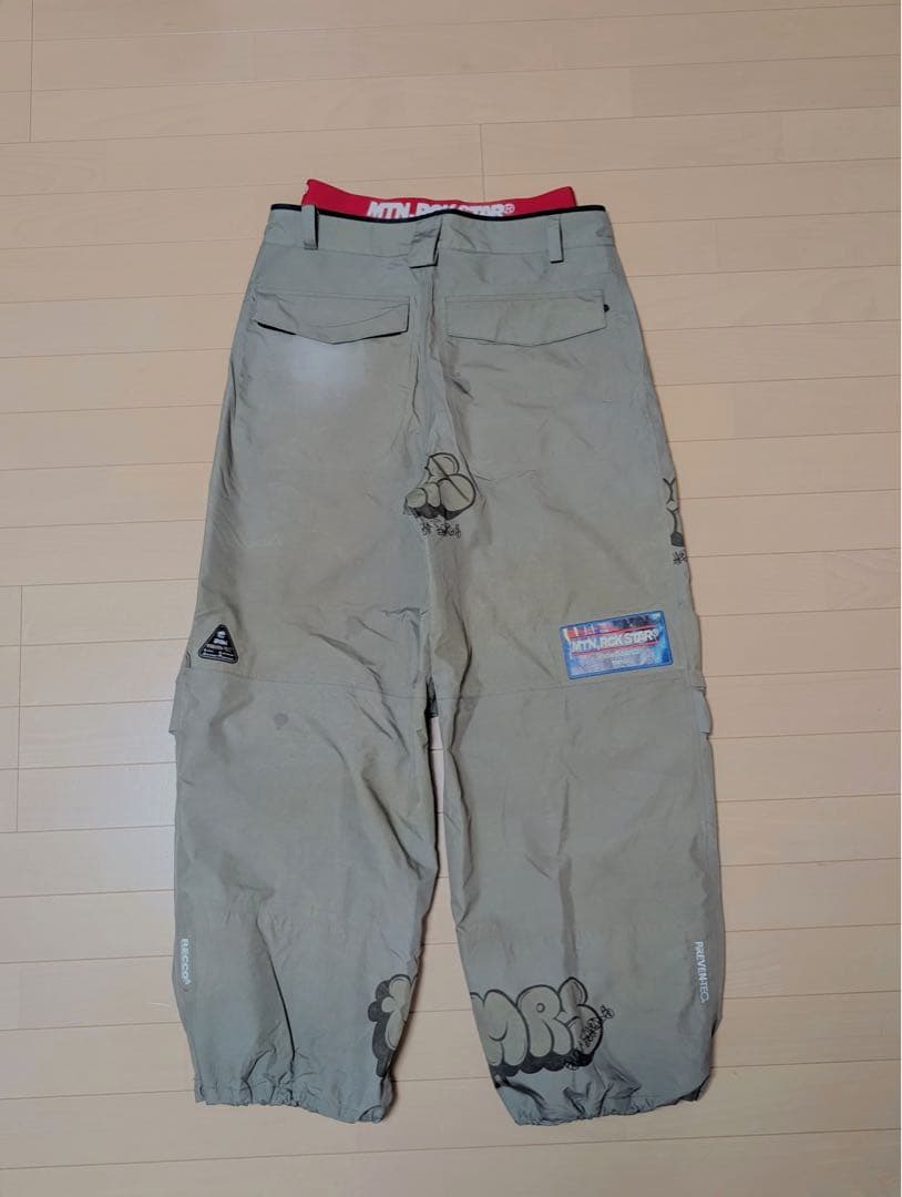 マウンテンロックスター　24-25 パラシュートパンツ　Lサイズ