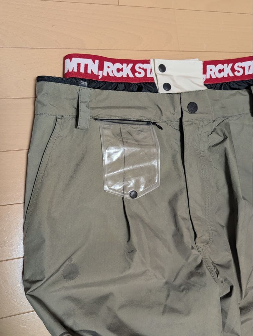 マウンテンロックスター　24-25 パラシュートパンツ　Lサイズ