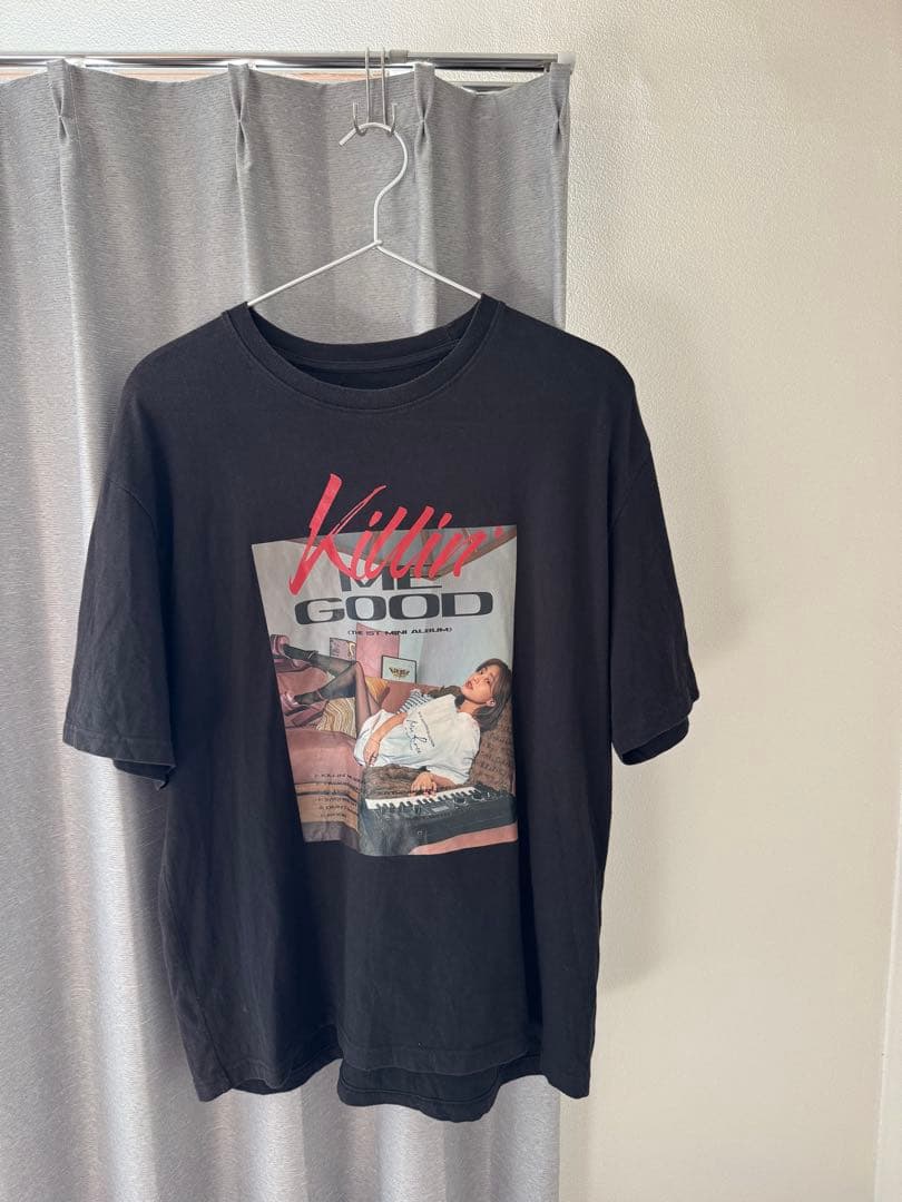 Twice ジヒョ　ソロ　ZONE Tシャツ　L