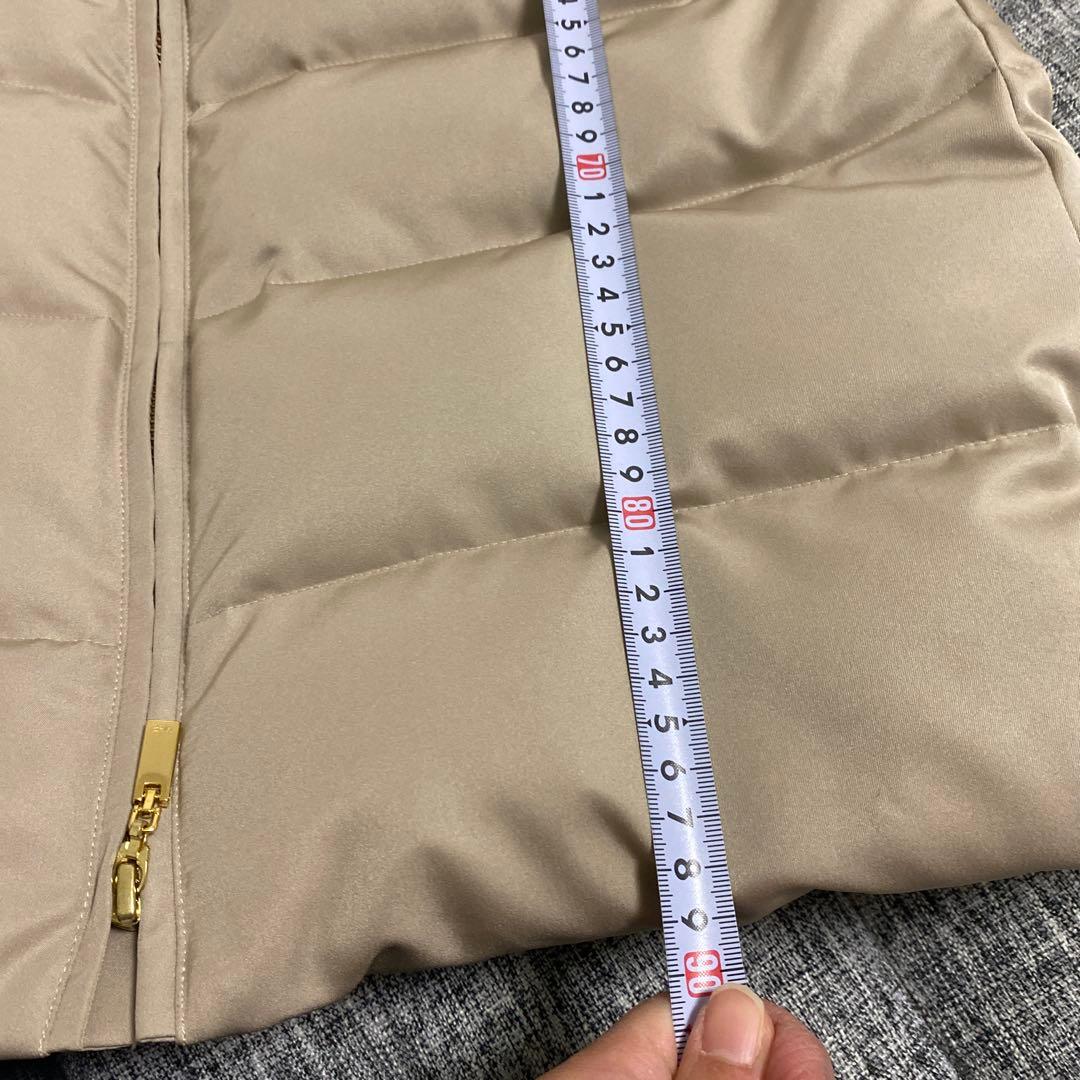 新品未使用　エムプルミエ　ロングダウンコート34 ベージュ