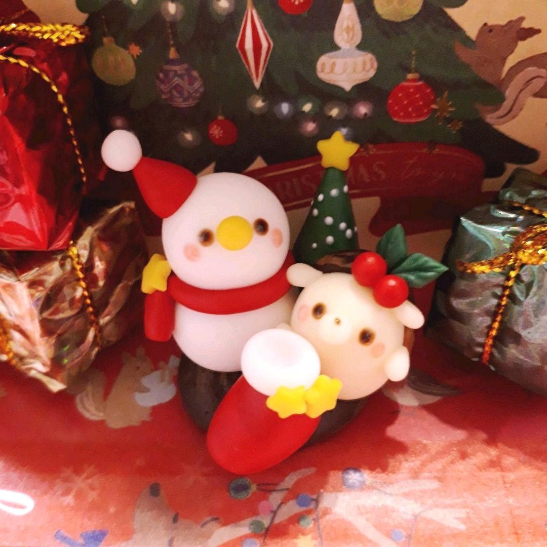 『タイムセール♪』クリスマスツリー☆雪だるま&ハリネズミ