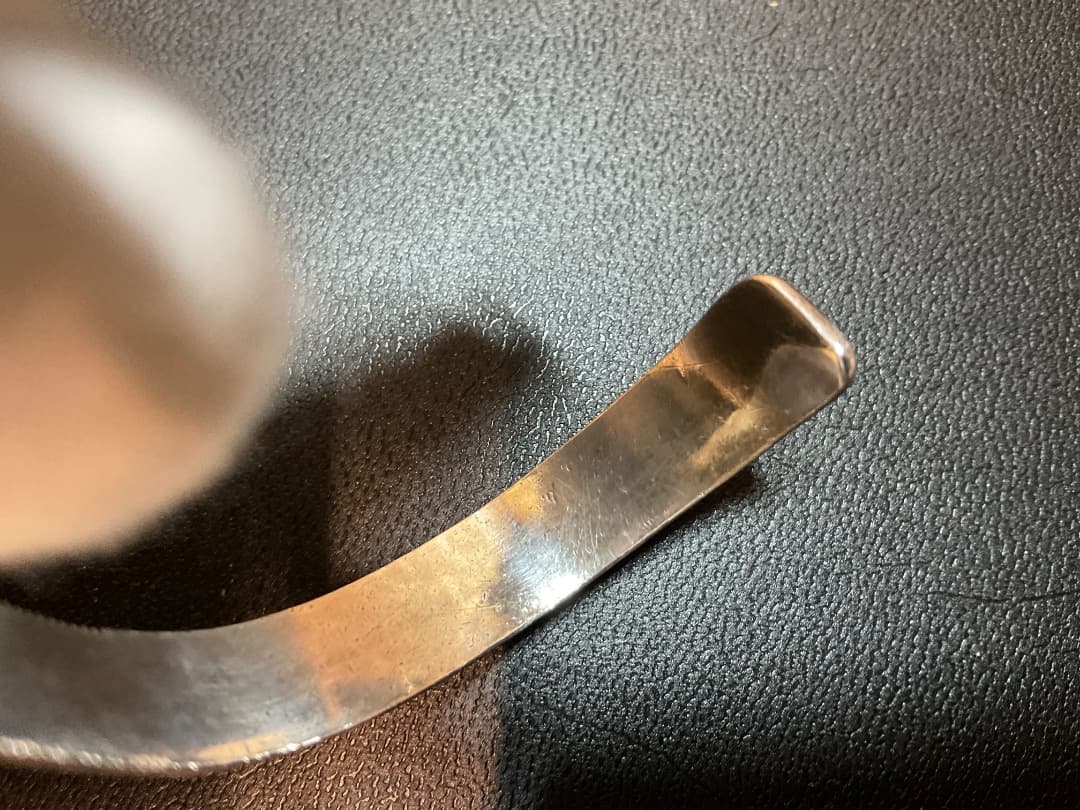 ノーバート ペシュラカイ ナバホ SOLID TRIANGLE バングル