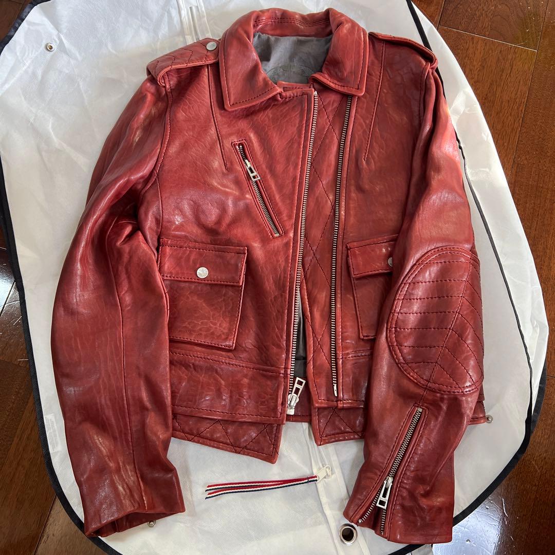 レザー羊革ジャケット新品