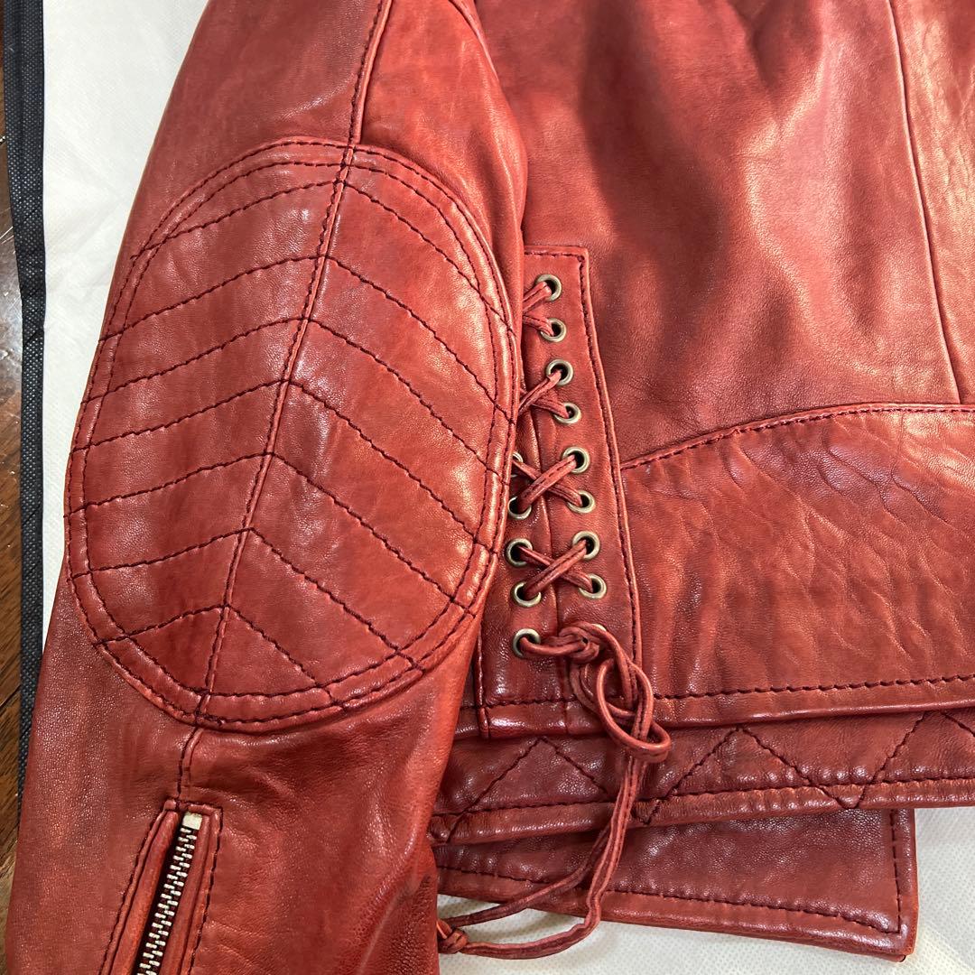 レザー羊革ジャケット新品
