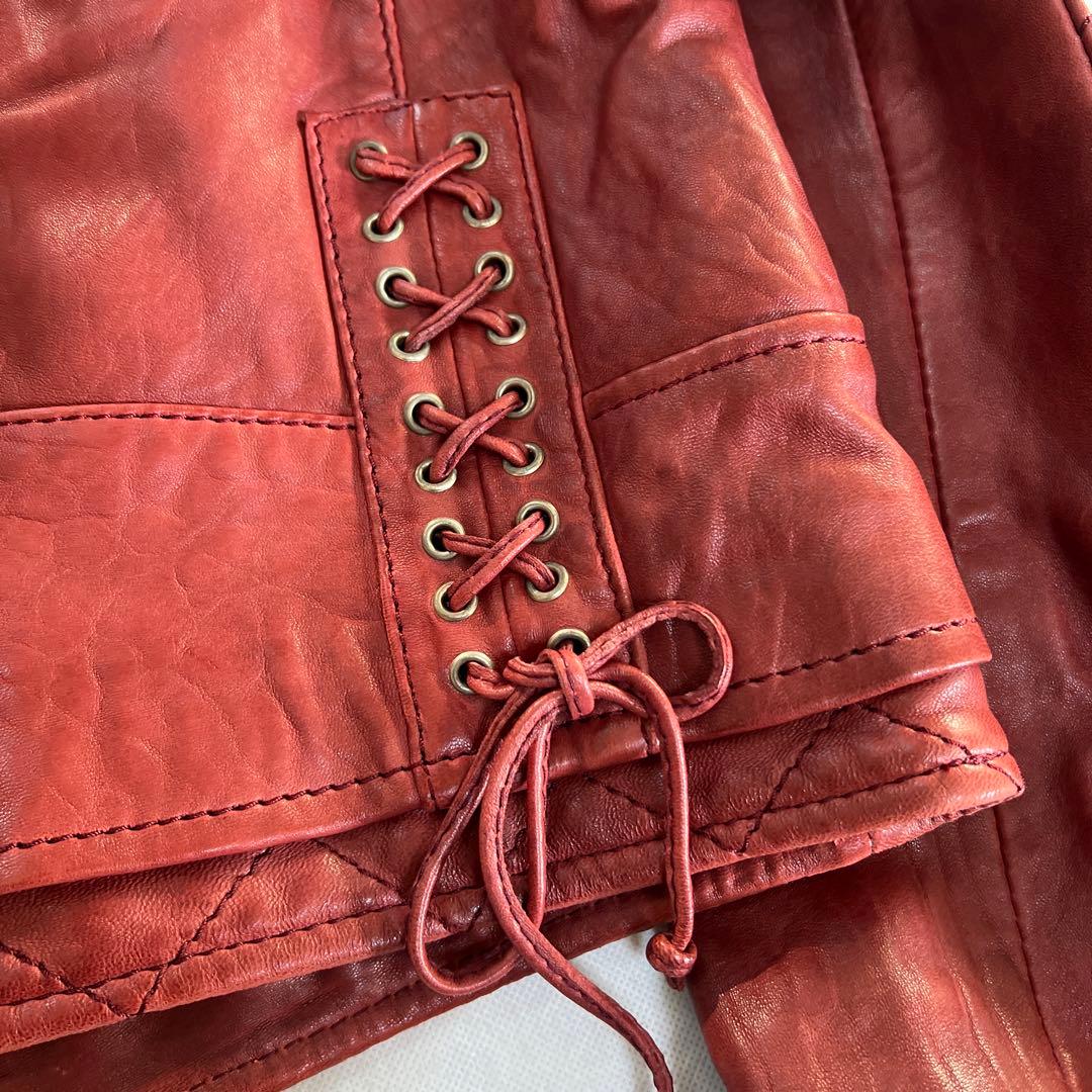 レザー羊革ジャケット新品