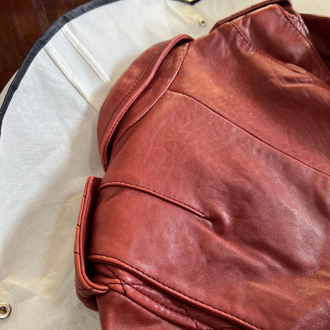 レザー羊革ジャケット新品