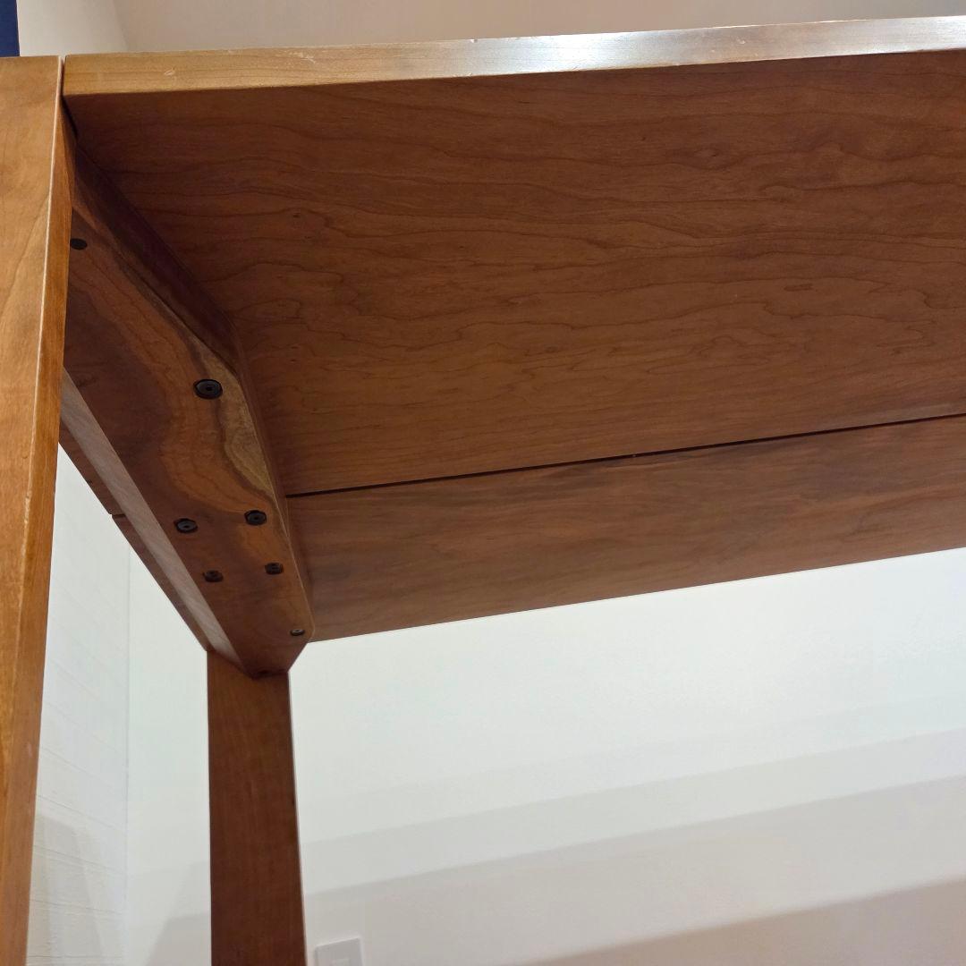 無垢チェリー材 ダイニングテーブル w150