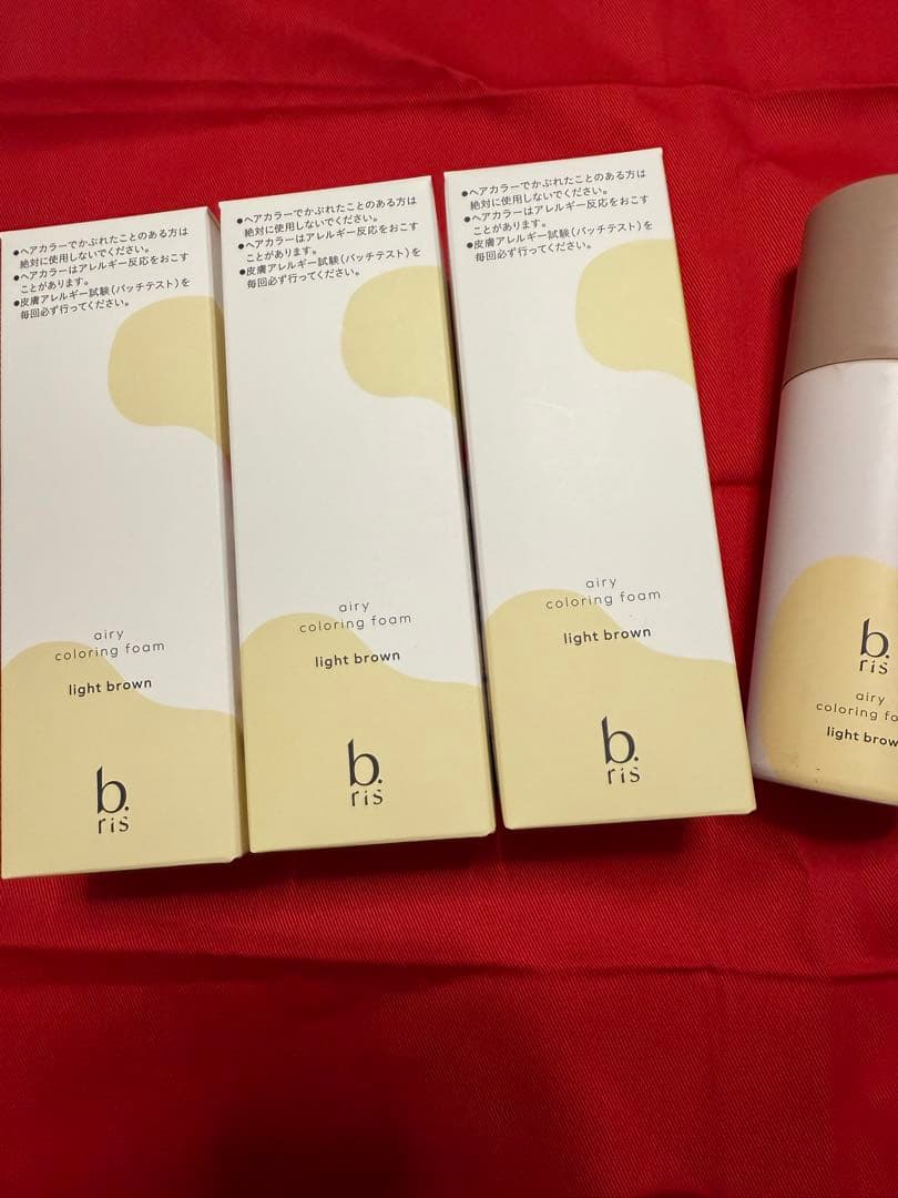 エアリーカラーリングフォーム b.ris ライトブラウン