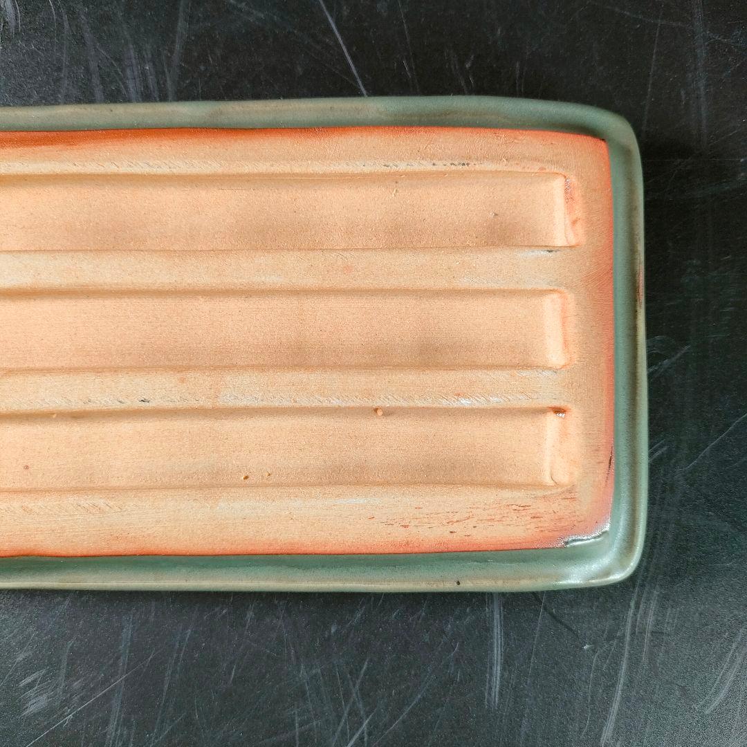 C28-1/木村将人/長角皿6客/飾皿/盛皿/菓子皿/和食器/懐石料理/懐石道具