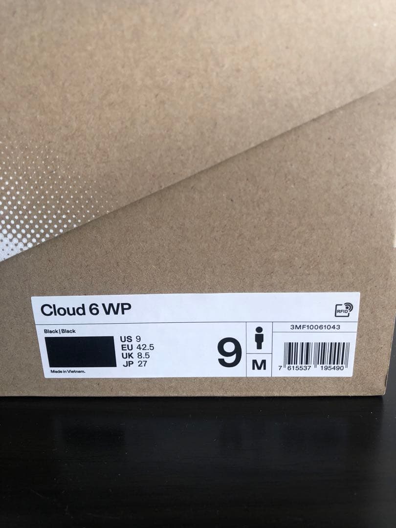 On(オン) メンズ Cloud 6 Waterproofランニングシューズ