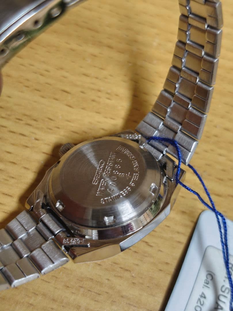 未使用品　SEIKO5 レディース　自動巻き腕時計　 SUA611K 　シルバー