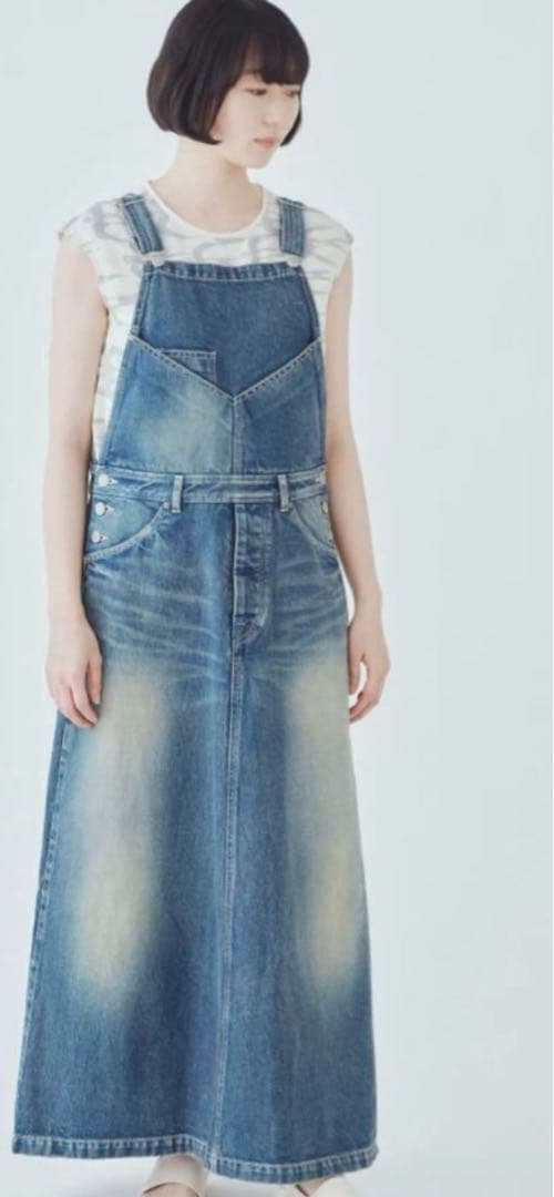 ミナペルホネン☆デニムジャンスカ