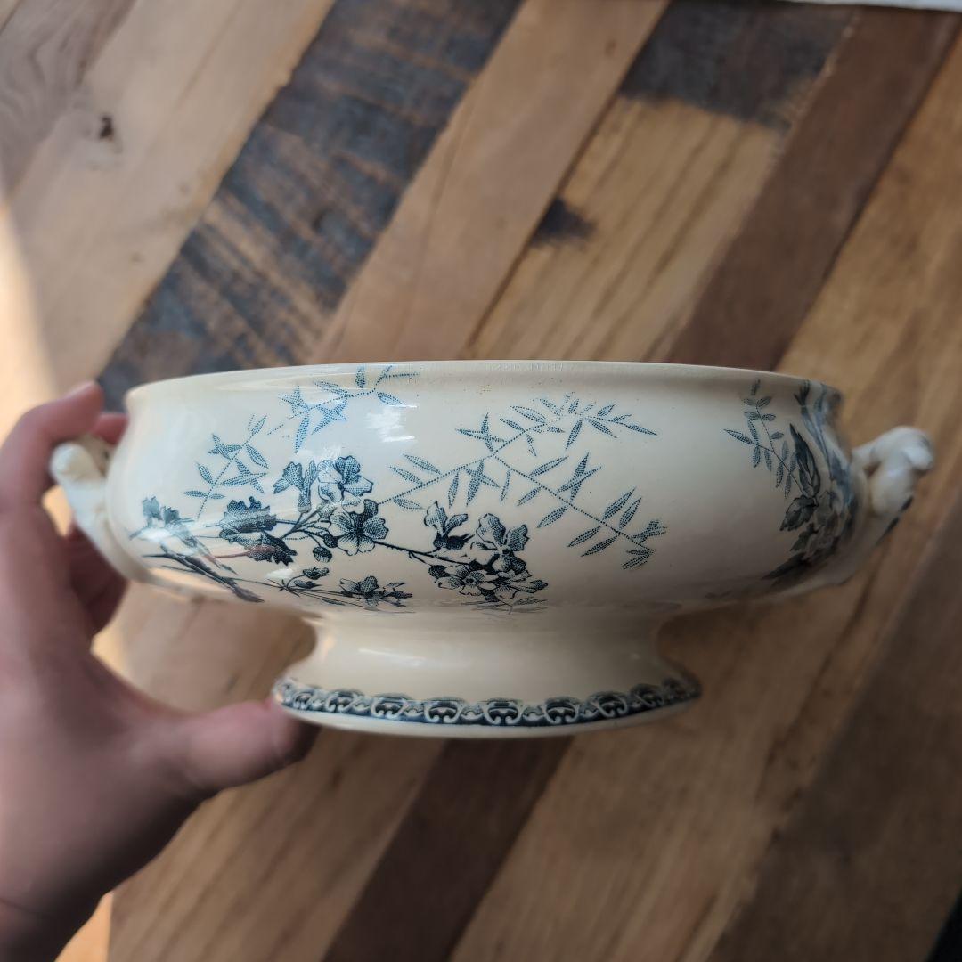 フランスアンティーク brocanteショワジールロワ窯 スーピエール