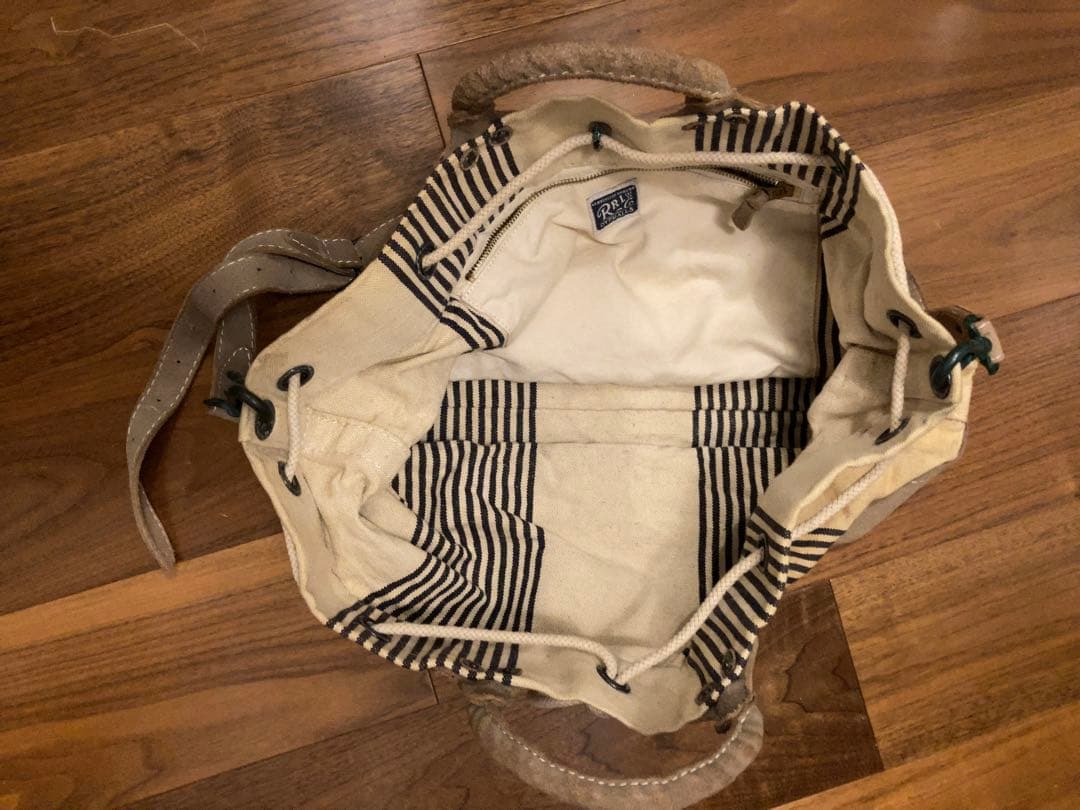 RRL ダブルアールエル キャンバス×レザー 2WAYトートバッグ ほぼ未使用