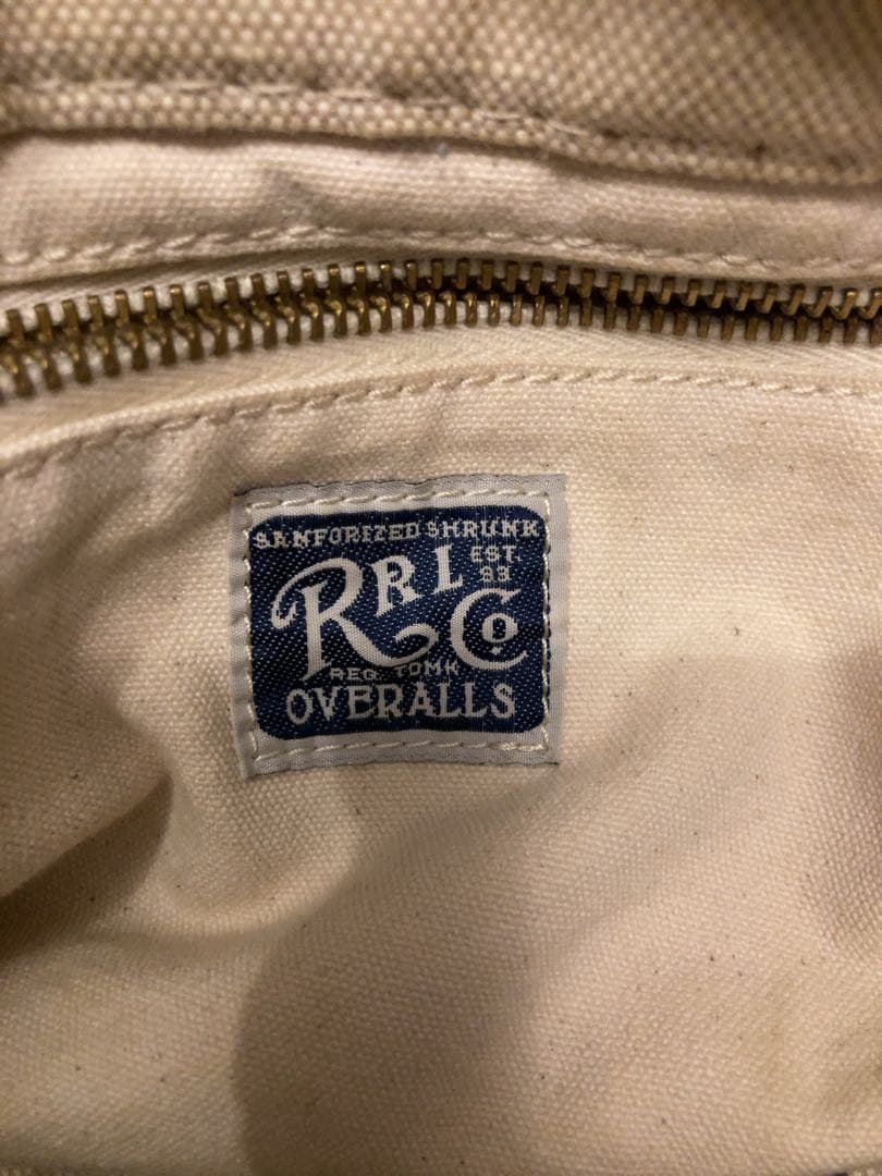RRL ダブルアールエル キャンバス×レザー 2WAYトートバッグ ほぼ未使用