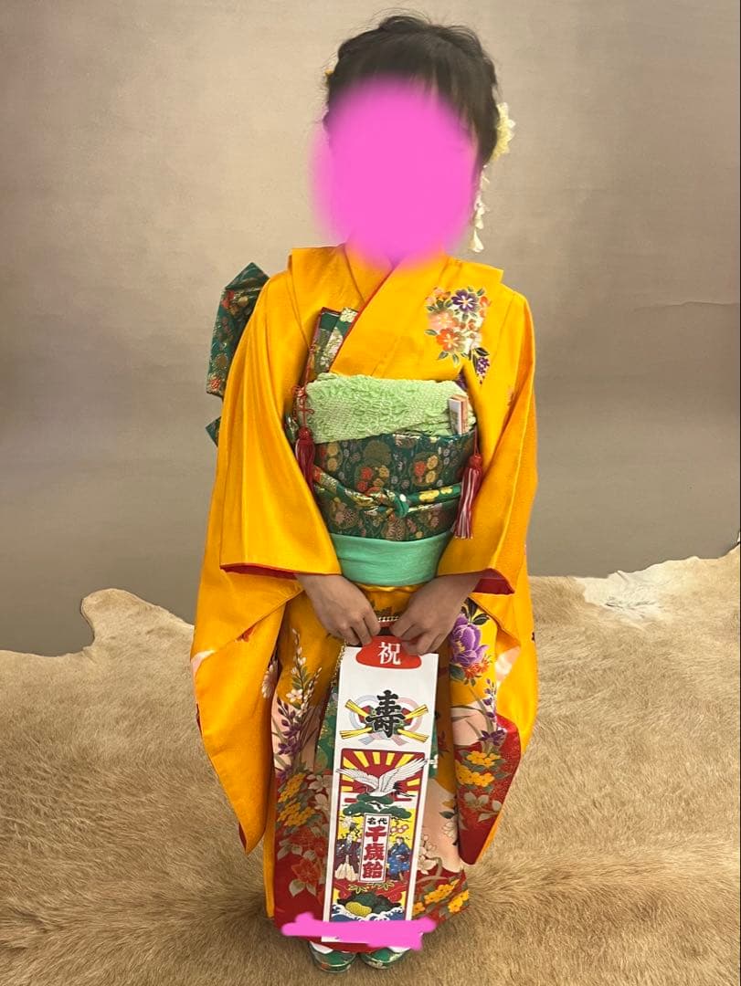 七五三　女児７歳用フルセット